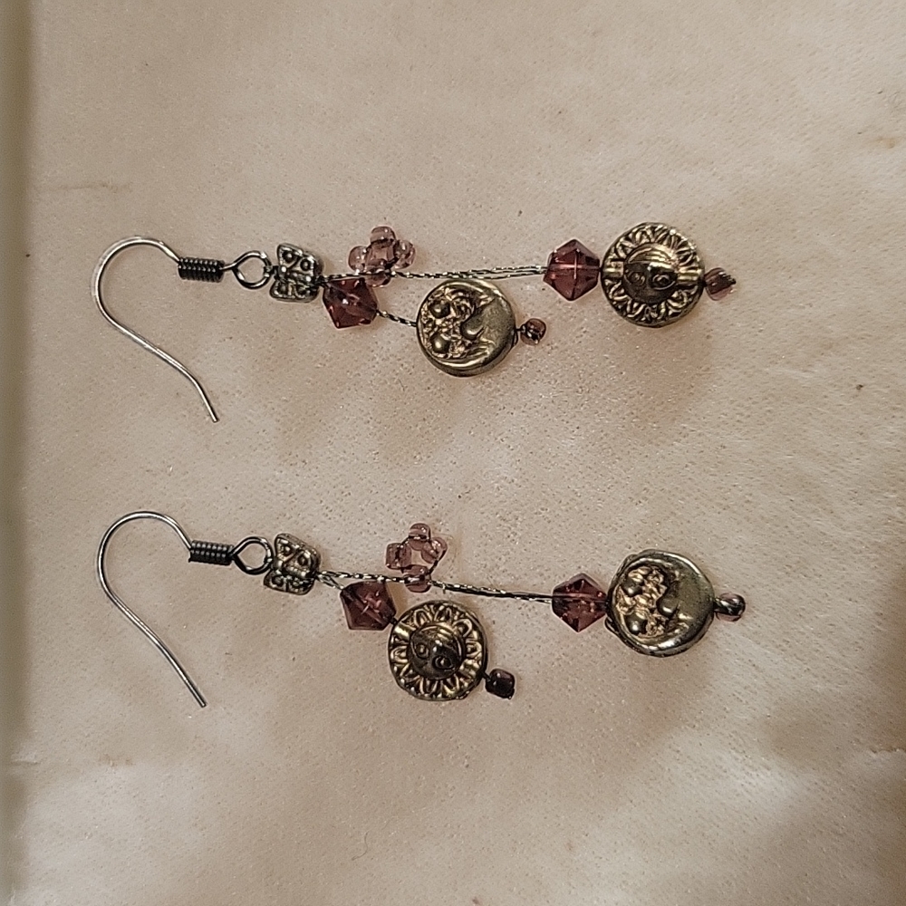 Sun And Moon Earrings